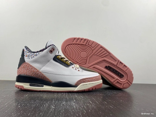 Vintage Retro 3  441140-100 Floral  Jordan 1029